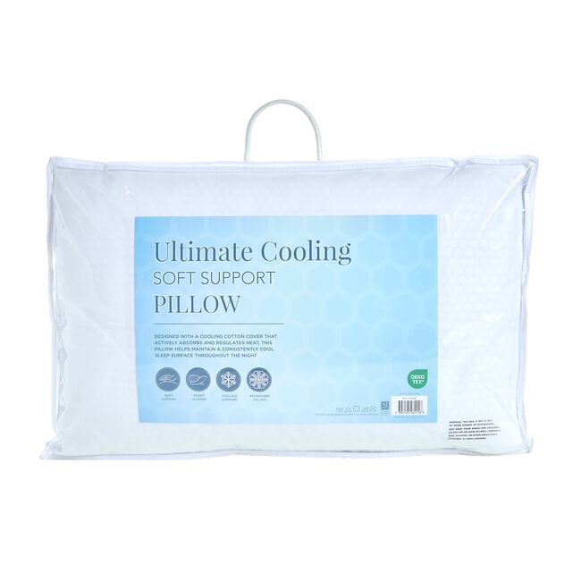 Ultimate Cooling Soft Support Pillow