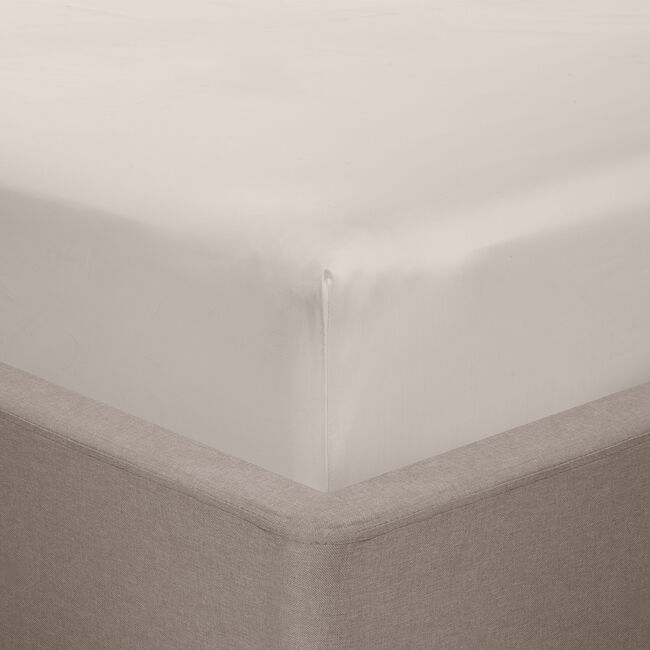 SB FITTED SHEET Chalk 1000TC