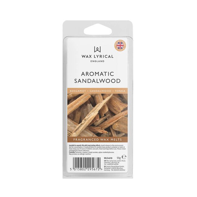 Wax Lyrical Aromatic Sandalwood Wax Melts