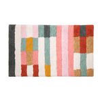 Geo Stripe Multi Bath Mat 50cm x 80cm