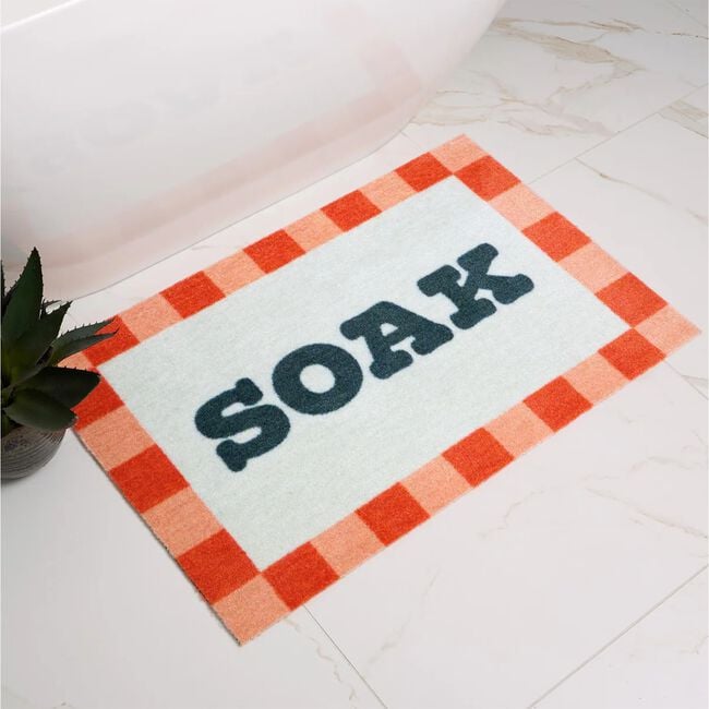 Bright Soak Bath Mat 50cm x 75cm