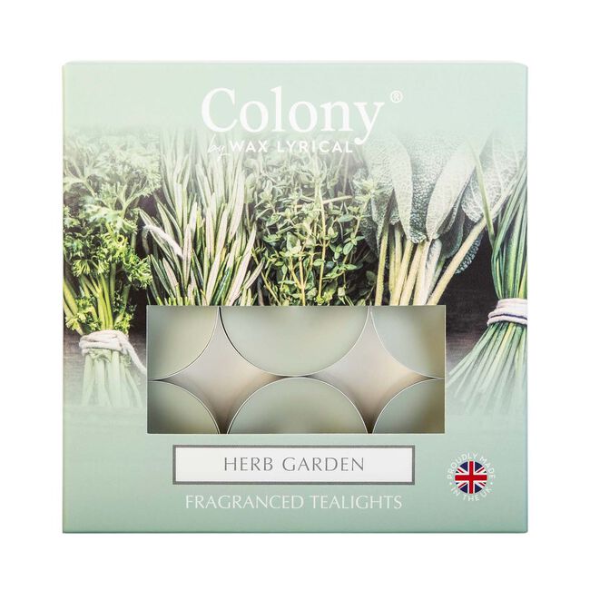 Colony 9 Scented Tealights - Herb Garden