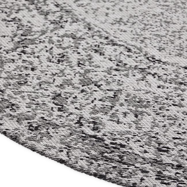 Clermont Round Rug 140cm - Grey