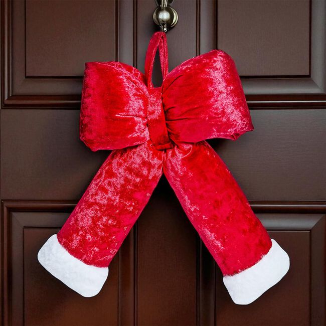 Red Christmas Bow