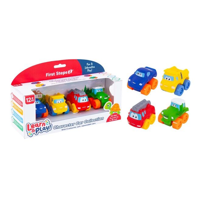 First Steps My First Vehicles - 4 Pack