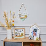 Bee Wooden Square Framed Plaque