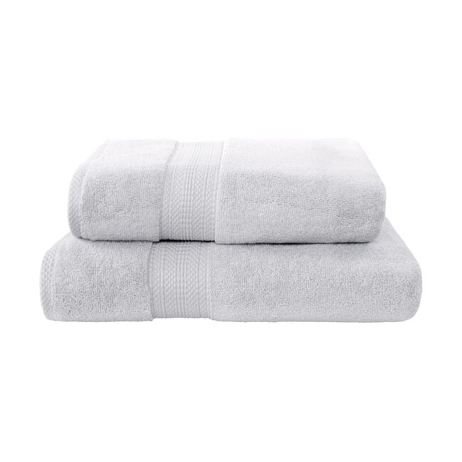 NICOLE DAY 500GSM ZERO TWIST LIGHT GREY Hand Towel