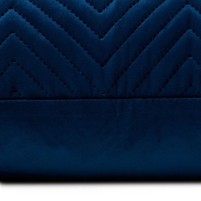 Triangle Stitch Cushion 45x45cm - Navy