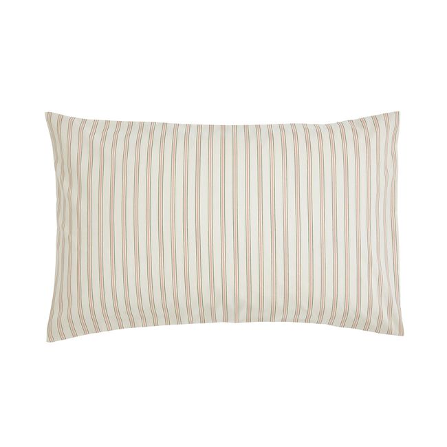 HARVEST MOON SINGLE DUVET COVER Ticking Stripe Green