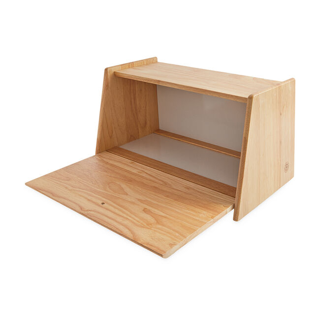 Apollo Rubberwood Bread Bin Drop Front
