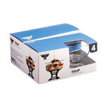 Tulip Ice Cream Sundae Glasses 4 Pack