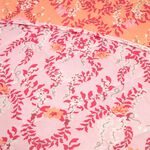 Jazmine Bedspread 200cm x 220cm - Pink/Coral