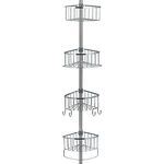 Espelho Premium Telescopic Shower Caddy