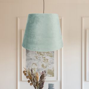 GREEN VELVET SHADE 8"