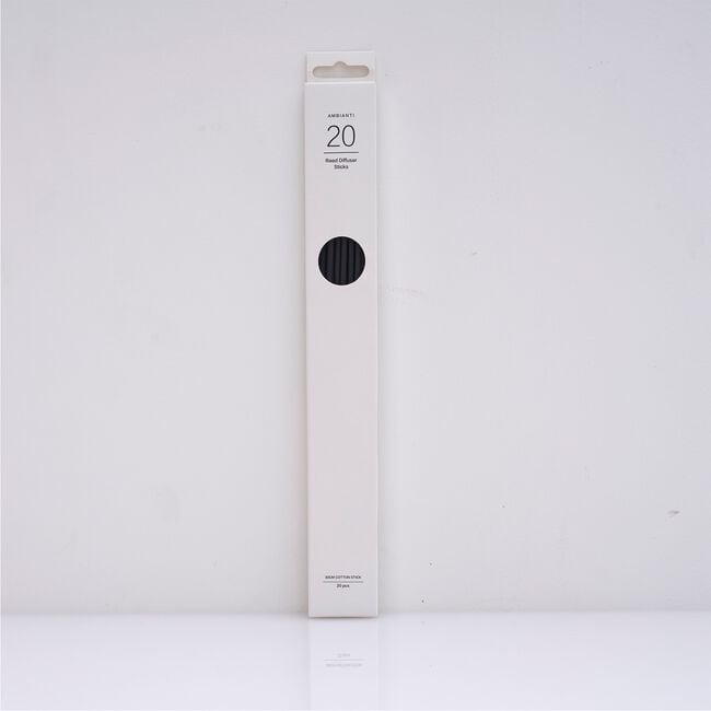 Ambianti 20 Pack Black Reed Diffuser Sticks