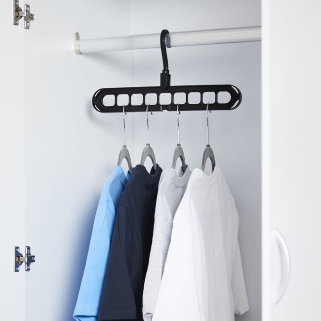 Space Saving Black Clothes Hanger