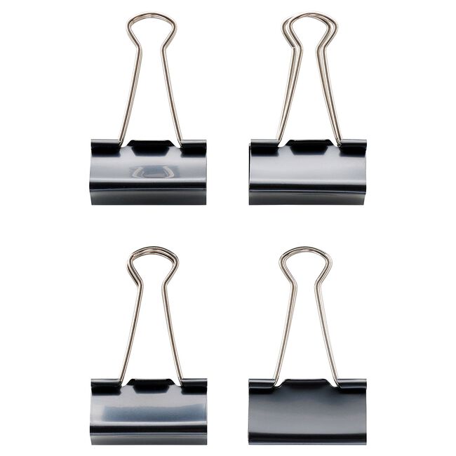 Concept 4Pk 41mm Foldback Clips