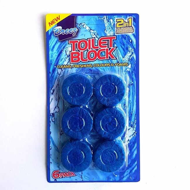 Toilet Cistern 6 Pack Blocks
