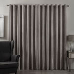 BLACKOUT & THERMAL TEXTURED SILVER 66x54 Curtain