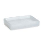 SALERNO SOAP DISH White