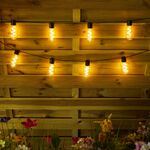 10 Filament Solar Bulb String Light
