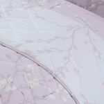 Jess Bedspread 200cm x 220cm - Lilac 