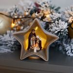 Light Up Christmas Star Nativity Decoration