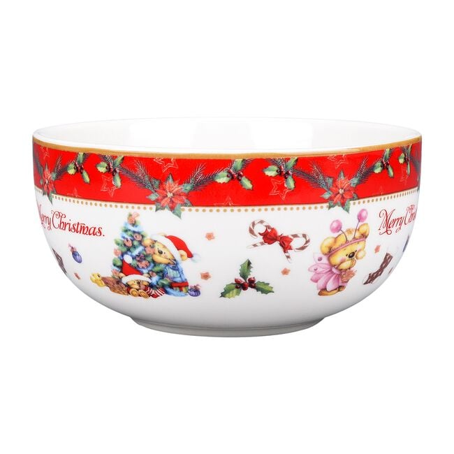 Love Christmas Santa Merry Christmas Bowl