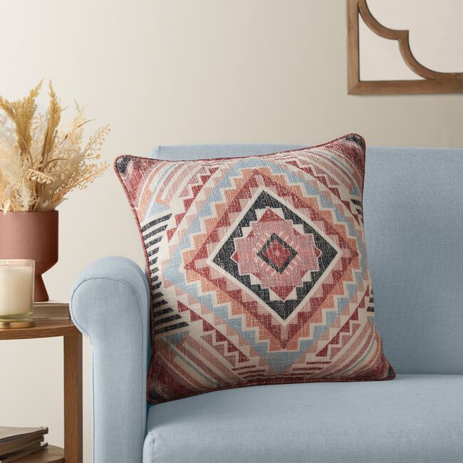Kaleidoscope Diamond Cushion 45cm x 45cm - Multi