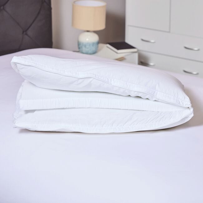Three Chamber Medium Support Memory Foam Pillow