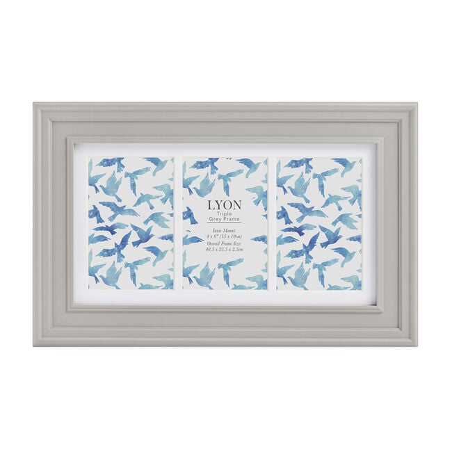4x6 LYON GREY Frame