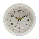 CHILDRENS TABLE CLOCK White 12cm