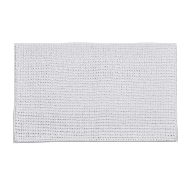CATHERINE LANSFIELD WHITE BOBBLE 50x80cm Bath Mat