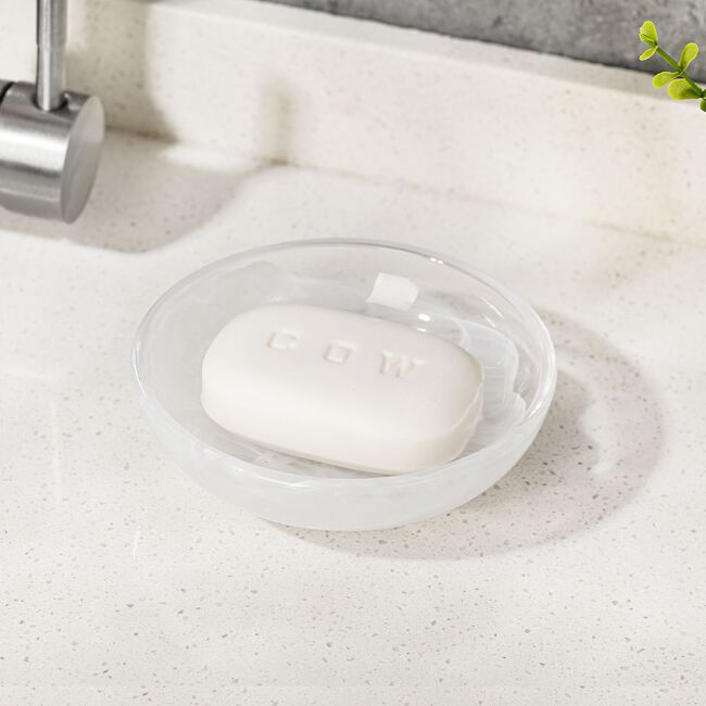 Glass Cloud Soap Dish