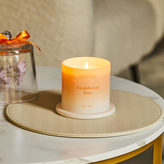 Cashel Living Sandalwood Rose 250g Scented Candle