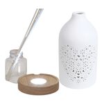 Woodbridge LED Ceramic Reed Diffuser Heart