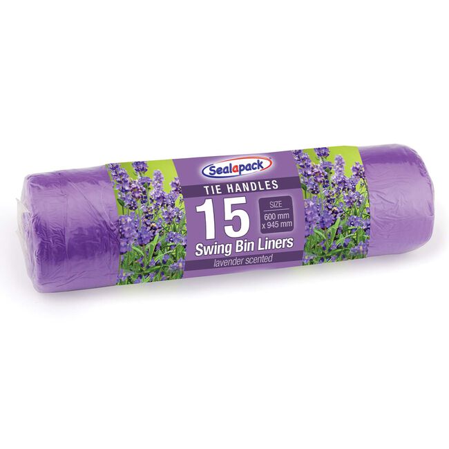 Sealpack Scented 15 Swing Bin Liners 60x95cm