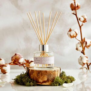Wax Lyrical Home Grown Reed Diffuser Cotton Flower