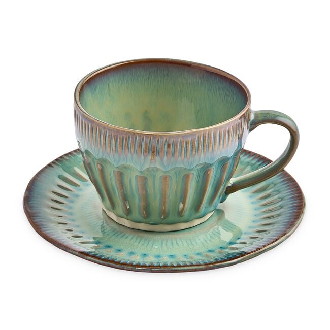 Heritage Caragh Azure Cup And Saucer