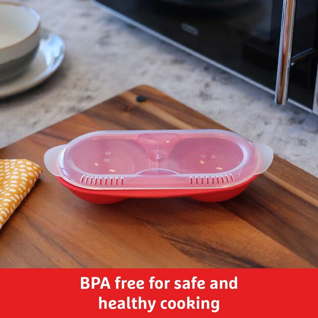 Prestige Good2Heat Microwave 2 Egg Poacher