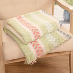 Seafoam Stripe 140cm x 180cm Throw