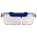 Decor Deluxe Clips Glass Container 980ml