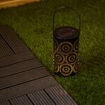 Sunflower Pattern Solar Lantern 