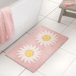 Fresh Daisies Bath Mat 50cm x 80cm