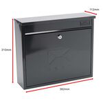 Steel Letterbox Elegance Anthracite 