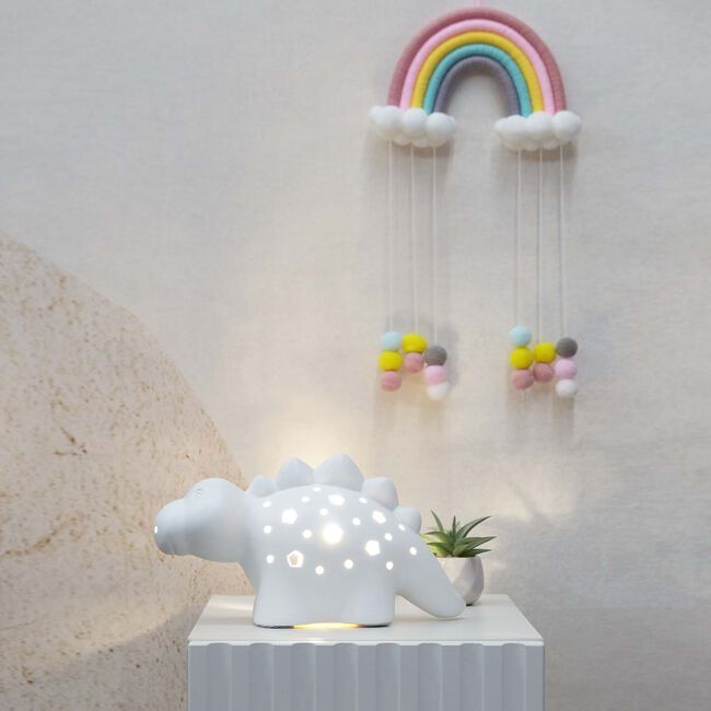 Dinosaur Ceramic Bedside Lamp