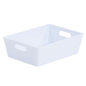 Studio 3.01 Rectangular Basket Ice White
