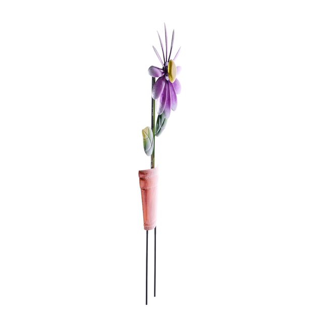 Spinning Flower Plant Pot Decoration