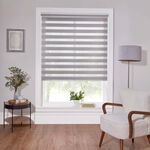 NIGHT & DAY GREY 90x160 Roller Blinds