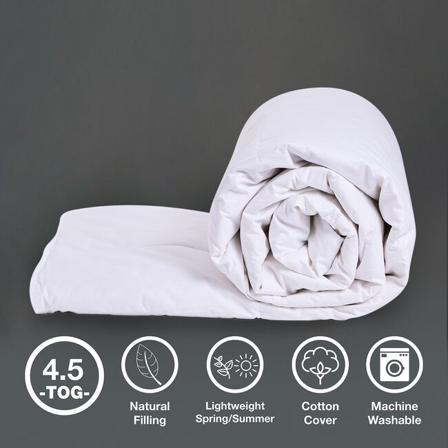 RADIANT COMFORT DUCK SINGLE Lightweight Duvet